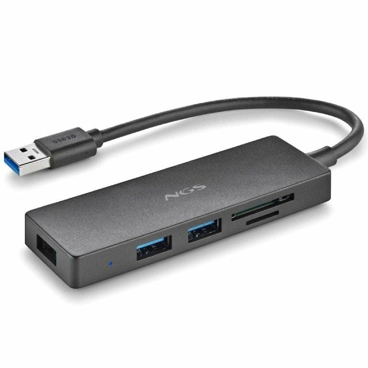 USB Hub NGS IHUBREADER USB x 3-4