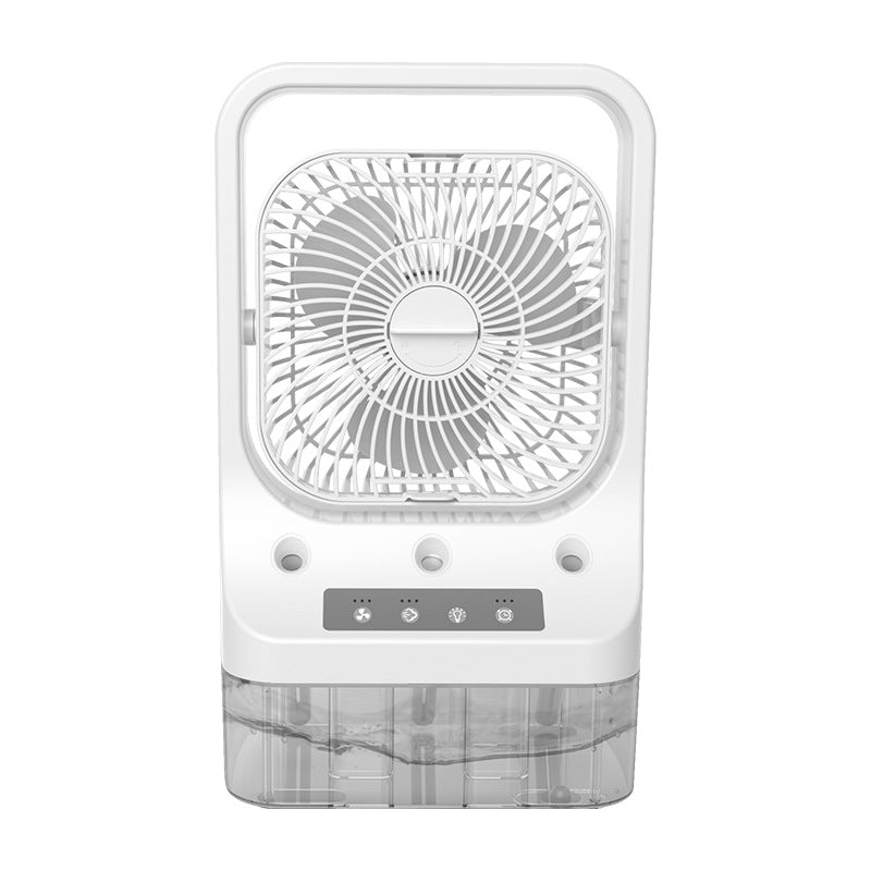 Innovative Three-Spray Nozzle Humidifier Fan-2